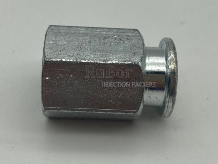 Flat Head Nipple for grout injection lances for soil stablization