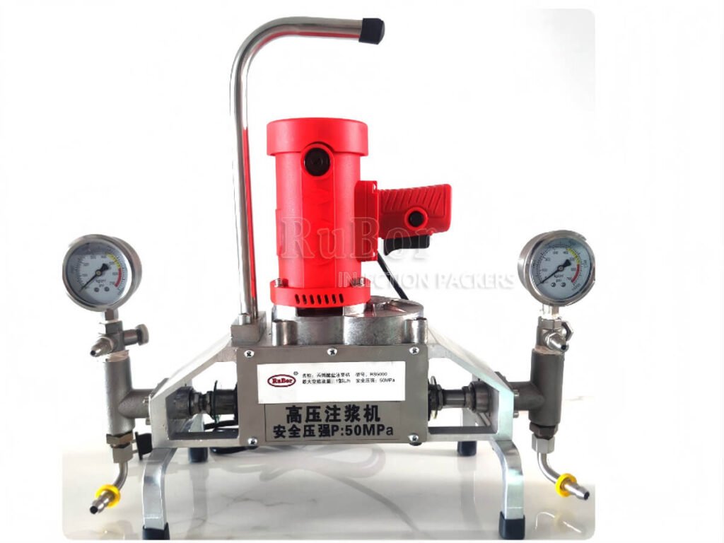 Grouting Pump for Acrylate injection crack repair