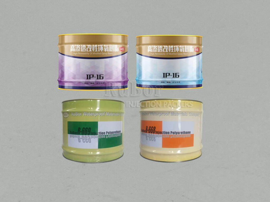 Grouting Materials for Crack Injection